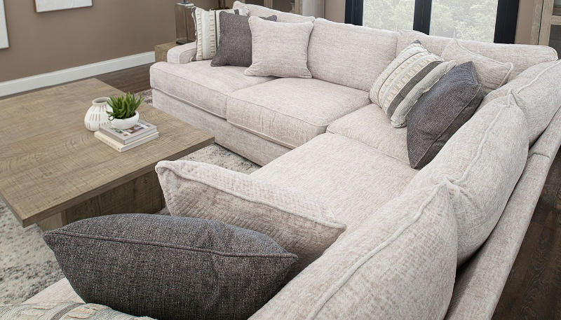 Parker 3-Piece Sectional - LASDSPLV+RASDSPLV+WEDSPLVA