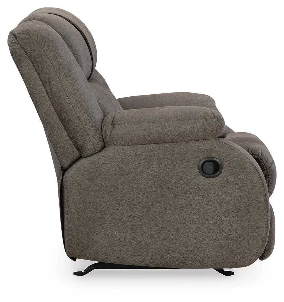 First Base Reclining Loveseat and 2 Recliners - 68804U3