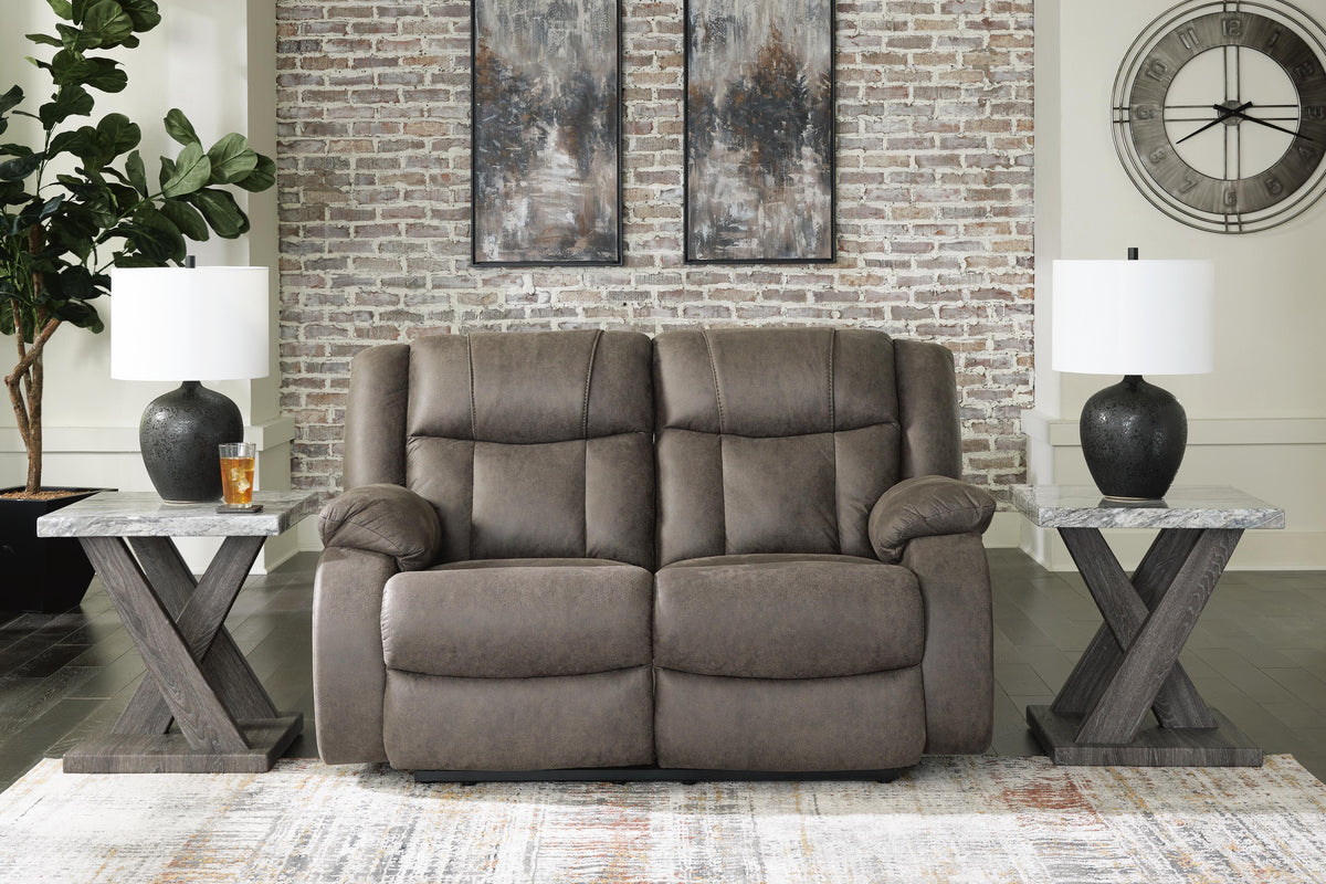 First Base Reclining Sofa, Loveseat and Recliner - 68804U2
