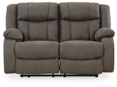 First Base Reclining Loveseat and Recliner - 68804U4