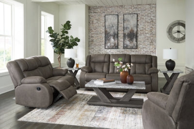 First Base Reclining Sofa, Loveseat and Recliner - 68804U2