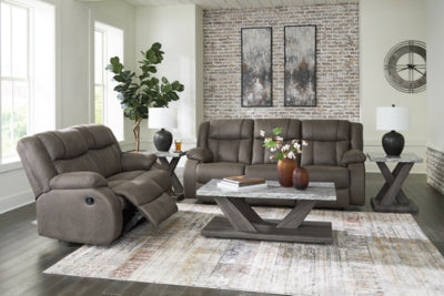 First Base Reclining Sofa and Loveseat - 68804U1
