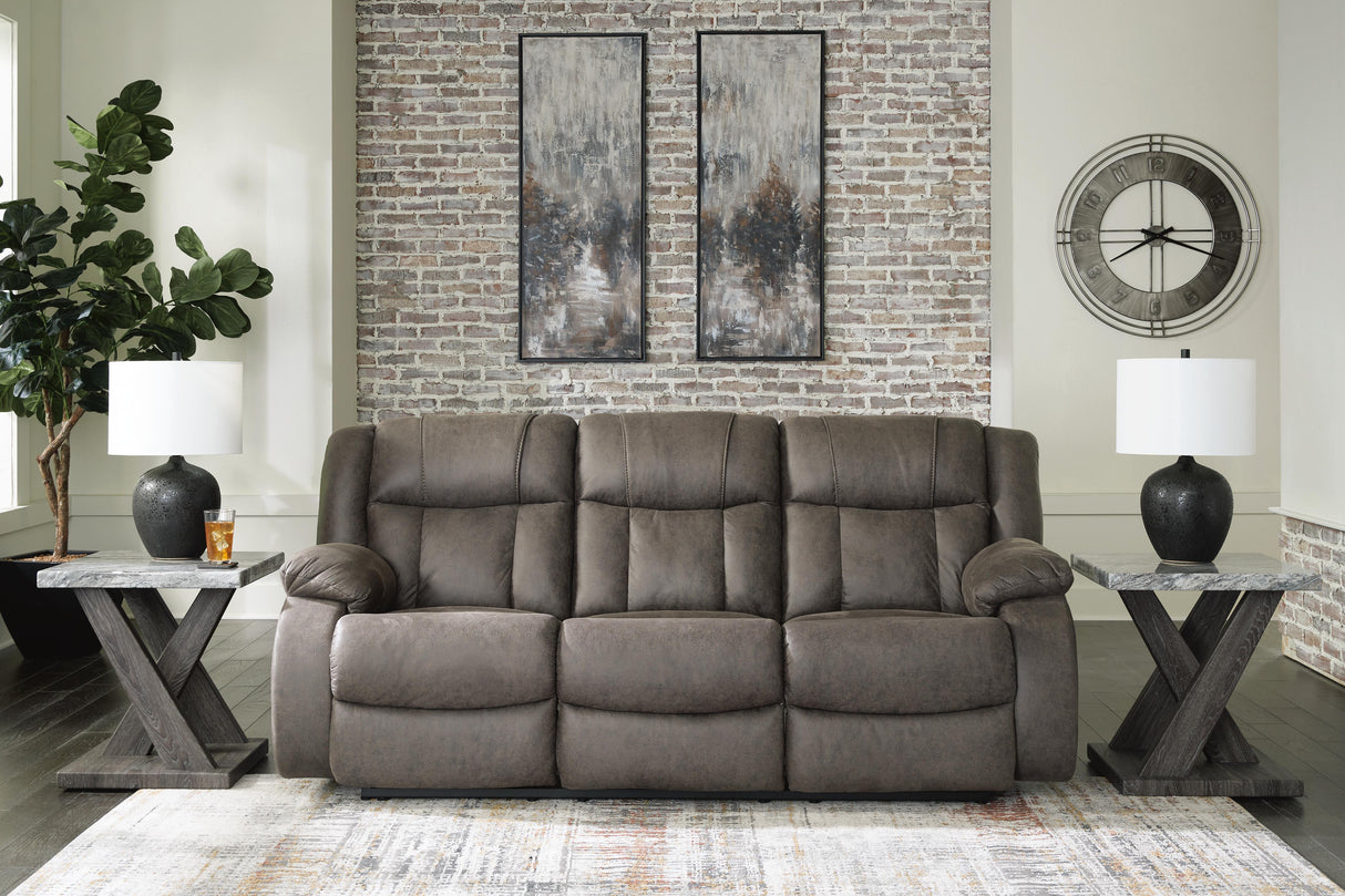 First Base Reclining Sofa, Loveseat and Recliner - 68804U2