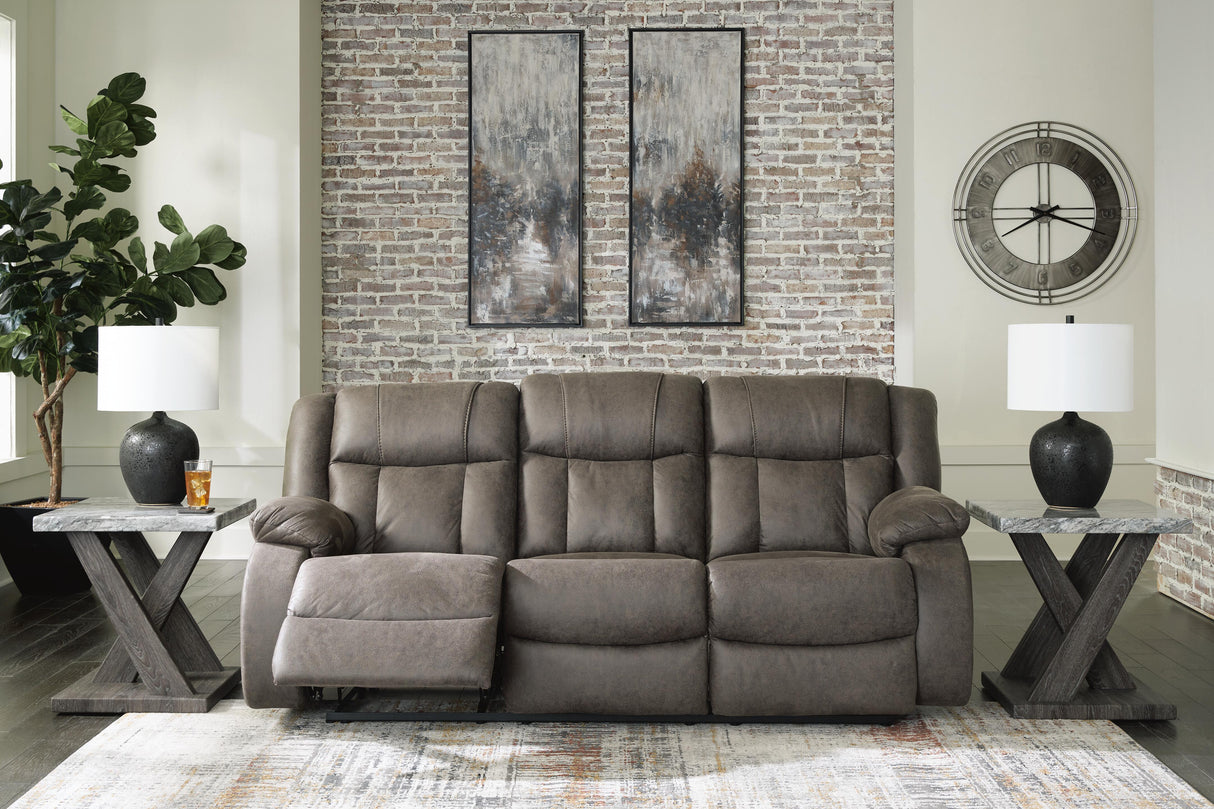 First Base Reclining Sofa, Loveseat and Recliner - 68804U2