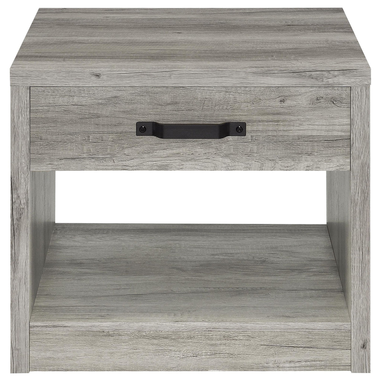 Nuberg - 1 Drawer Table - Gray