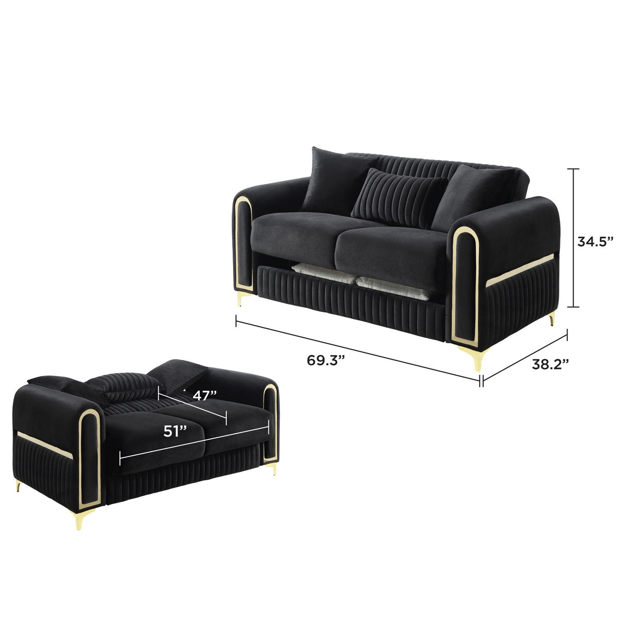 Ruby - Loveseat