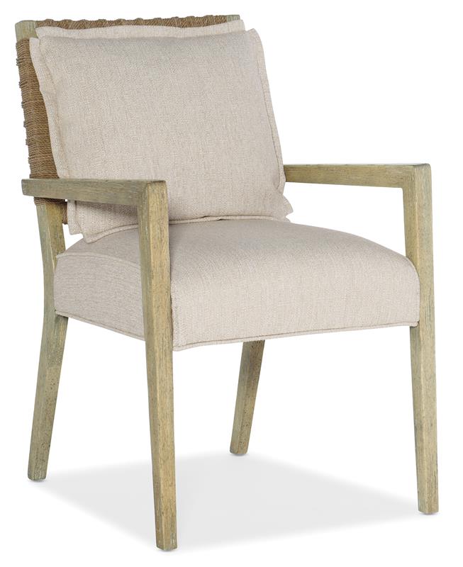 Surfrider Woven Back Arm Chair - 6015-75301-80