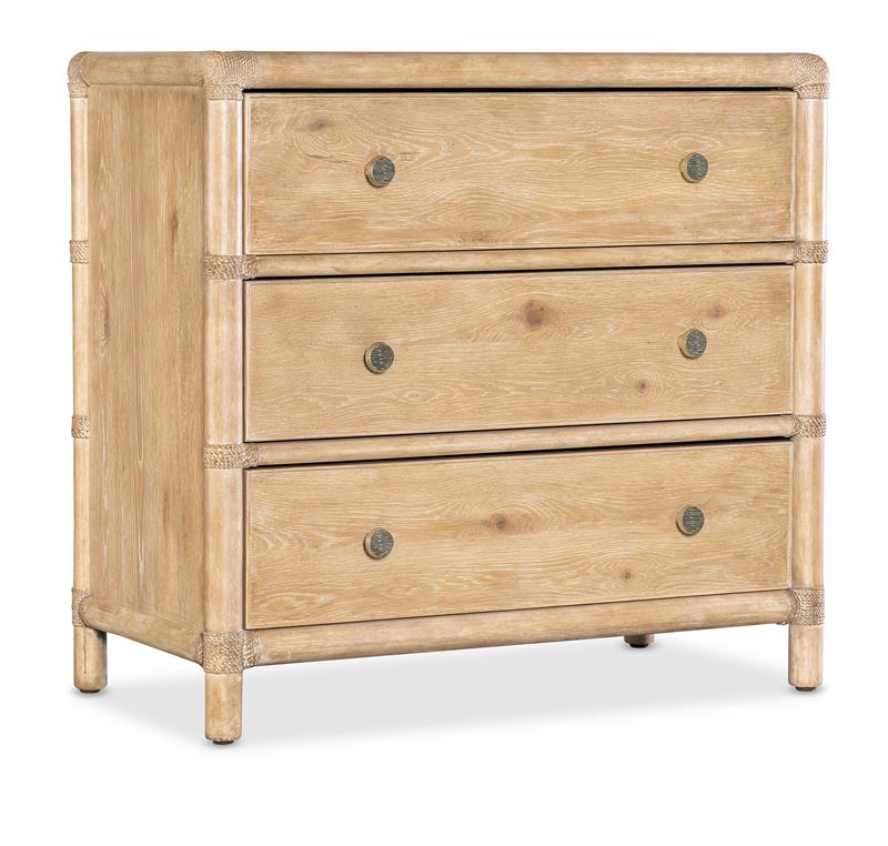 Retreat Pole Rattan Nightstand - 6950-90216-80