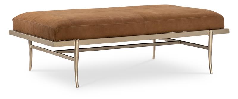 Melange Tobin Cocktail Ottoman - 628-80562-95