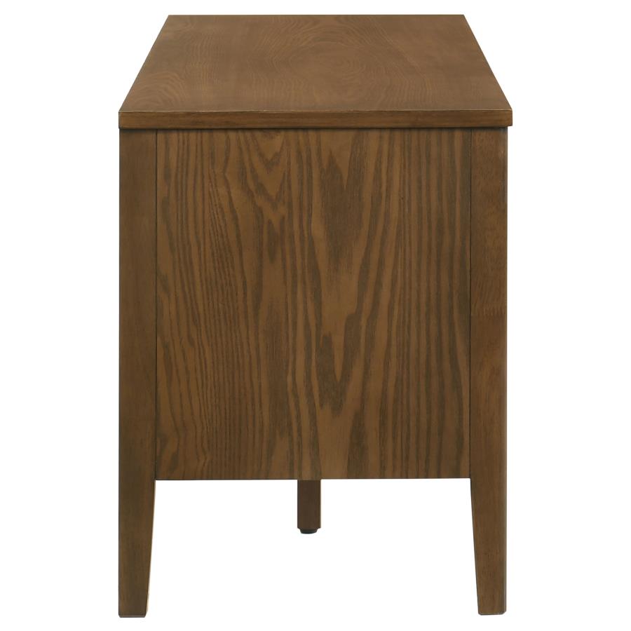 Thori 63-inch 2-door TV Stand Media Console Dark Brown - 701672