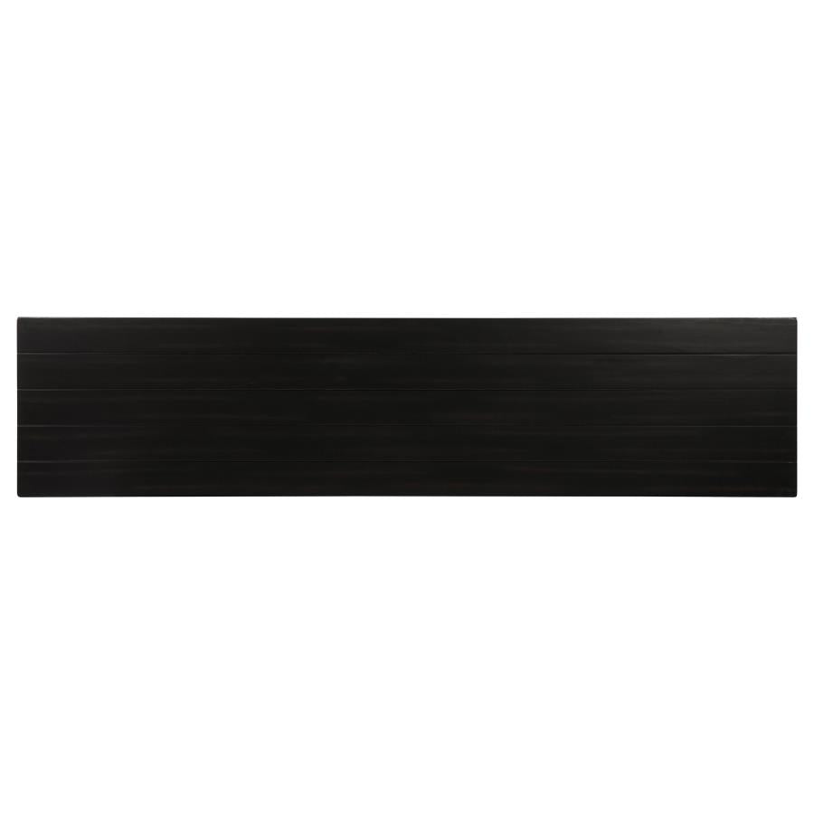 Concord 2-door 60-inch TV Stand Console Distressed Java - 701782