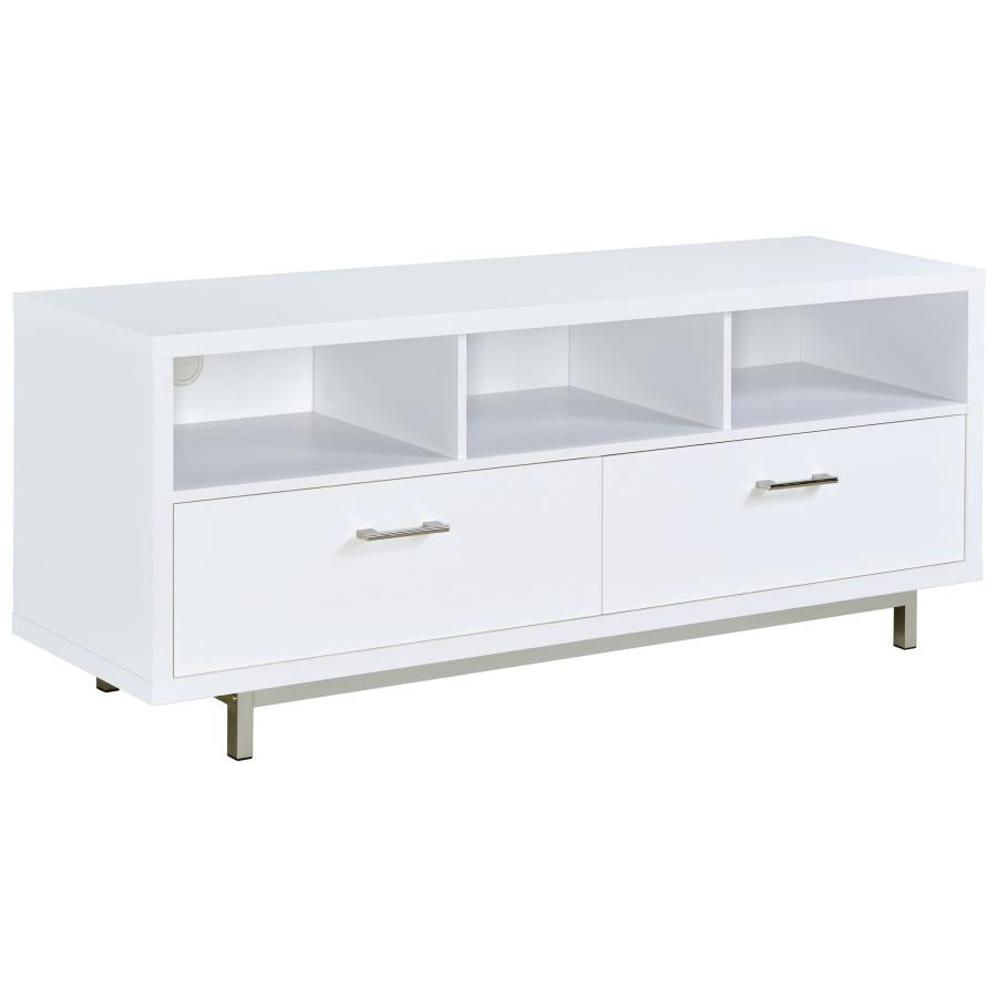 Casey 2-drawer Engineered Wood 60-inch TV Stand White - 701972