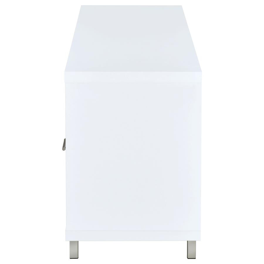 Casey 2-drawer Engineered Wood 60-inch TV Stand White - 701972