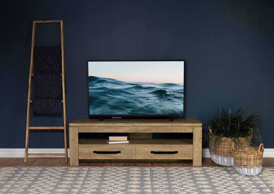 Elkton 2-drawer Engineered Wood 59-inch TV Stand Mango - 701980
