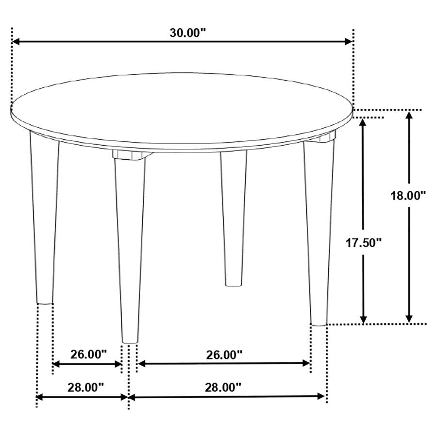 Aldis 3-piece Coffee and End Table Set White - 703718-S3