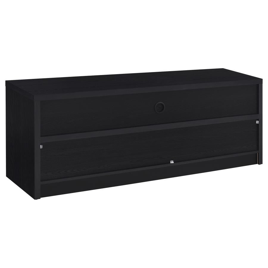 Rutland 59-inch 3-drawer TV Stand Media Console Black - 705802