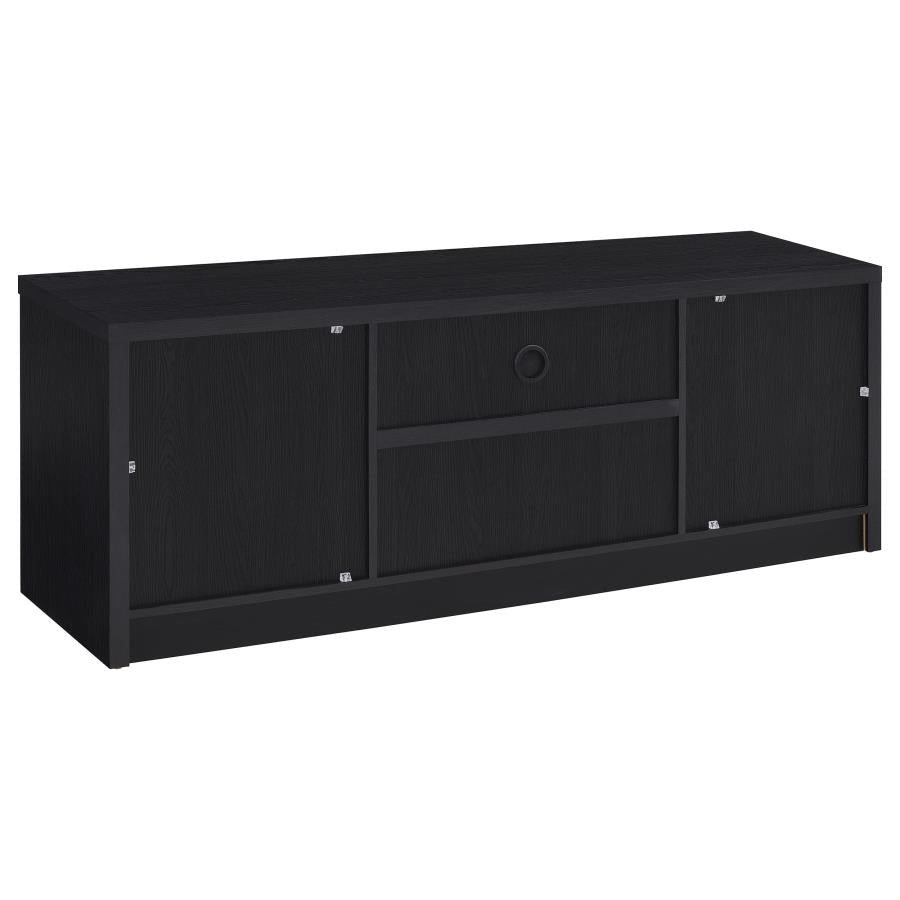 Winfield 60-inch 2-door TV Stand Media Console Black - 706222