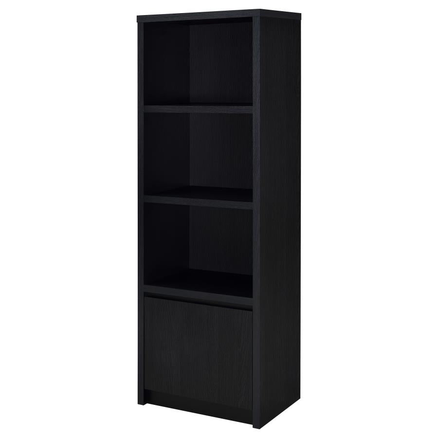 Winfield 3-sheld Media Tower Entertainment Pier Black - 706224
