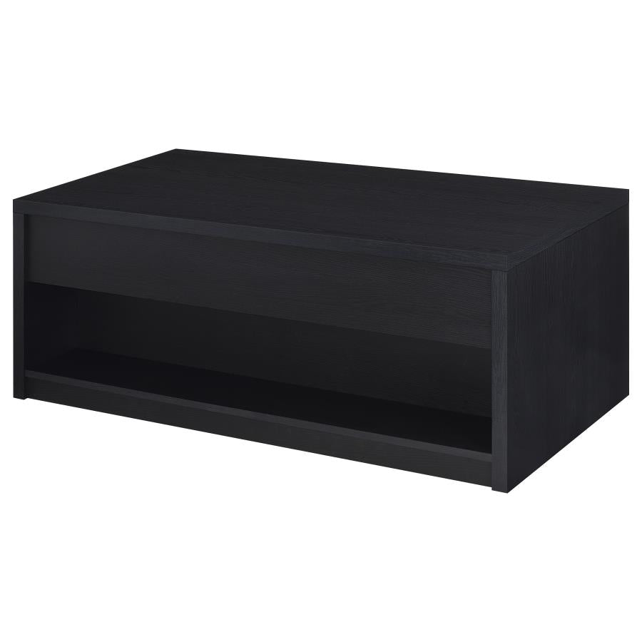 Knapp 2-piece Lift Top Coffee Table Set Black - 706228-S2