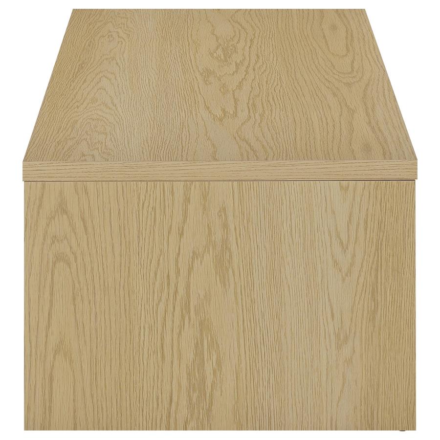 Canoga 3-piece Lift Top Cocktail Coffee Table Set Light Oak - 706348-S3