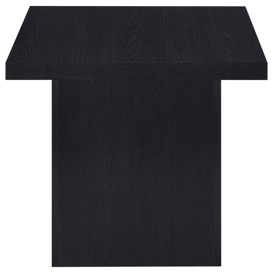 Devar 3-piece Square Cocktail Coffee End Table Set Black - 706408-S3