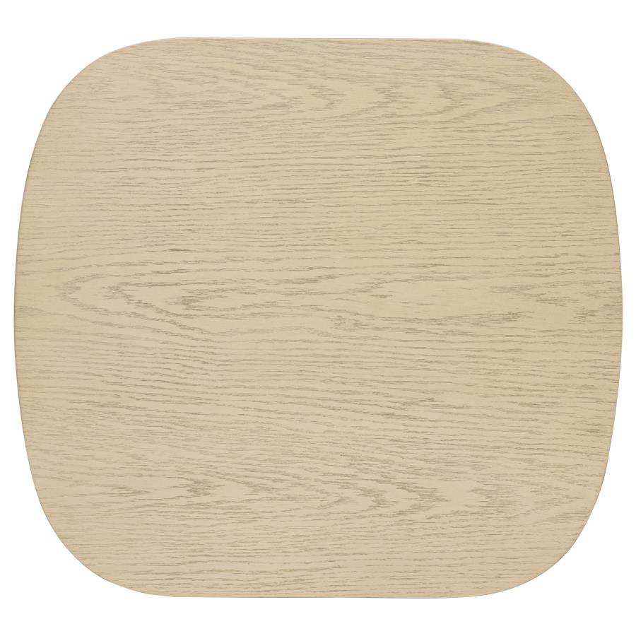 Kailani 3-piece Coastal Coffee and End Table Set Beige Oak - 706588-S3