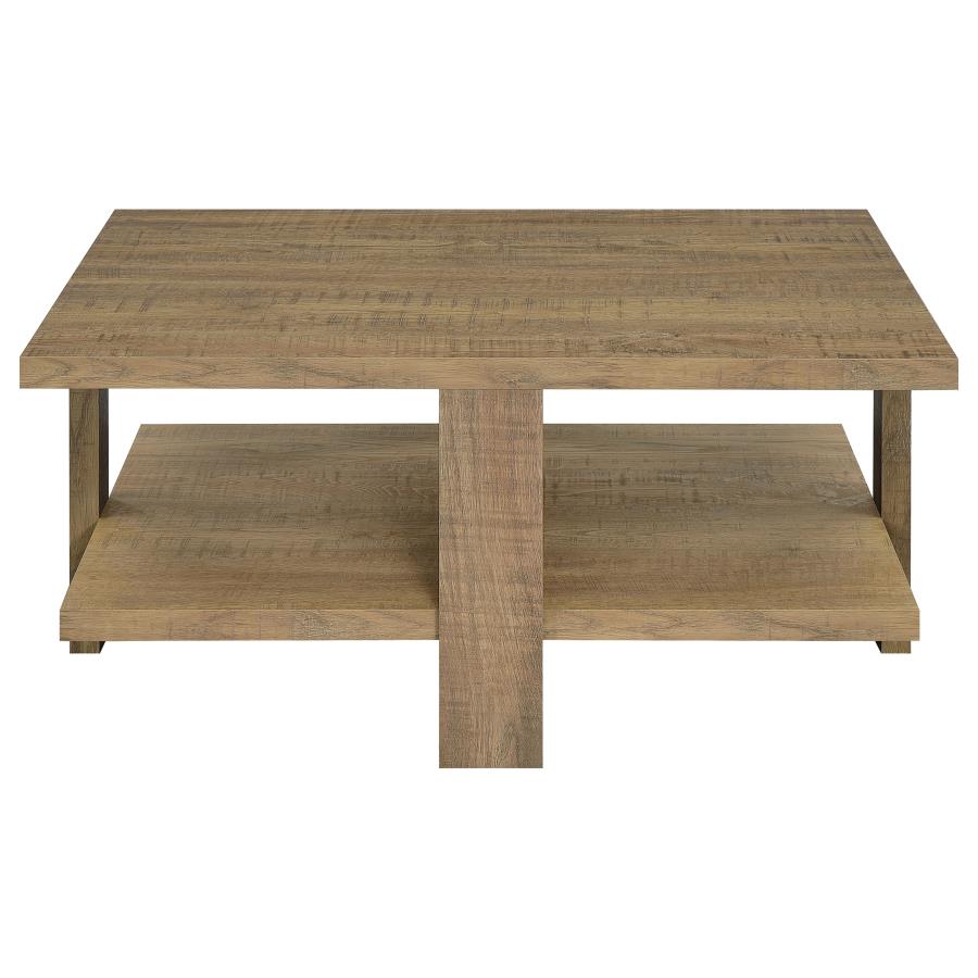 Dawn Square Engineered Wood Coffee Table Mango Brown - 707718