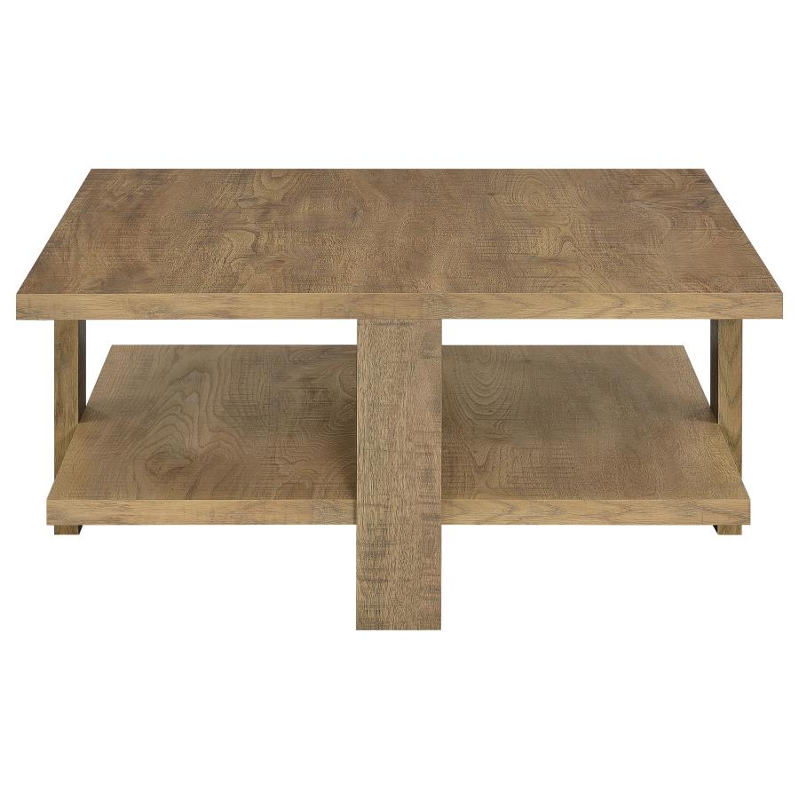 Dawn Square Engineered Wood Coffee Table Mango Brown - 707718