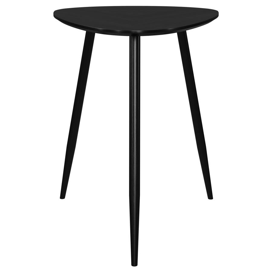 Odessa 3-piece Triangular Coffee and End Table Set Black - 707918-S3