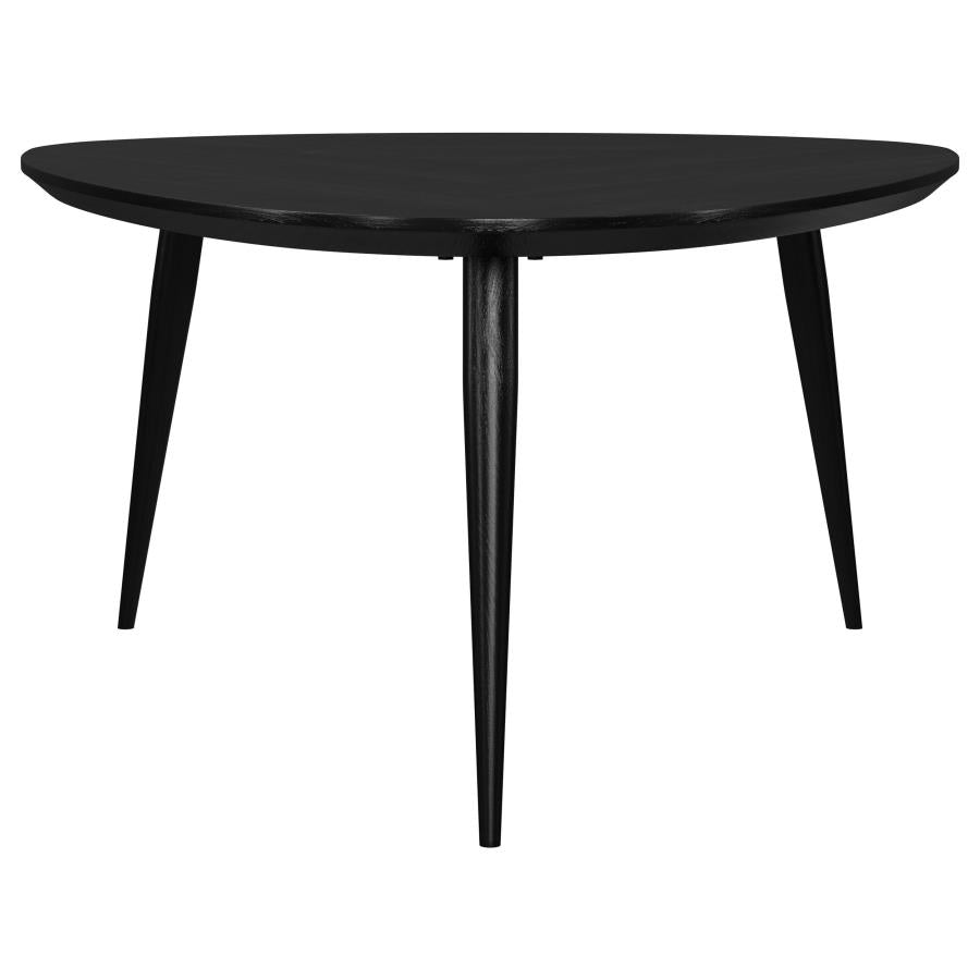 Odessa 3-piece Triangular Coffee and End Table Set Black - 707918-S3