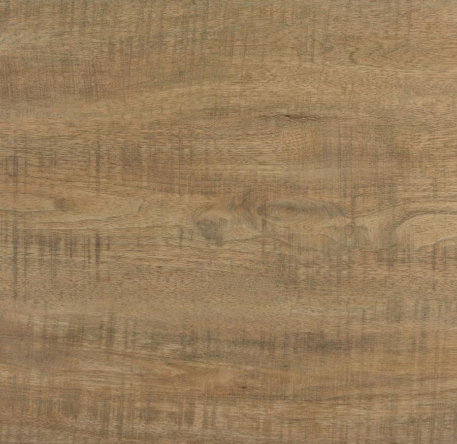 Devar Square Engineered Wood End Table Mango Brown - 708067