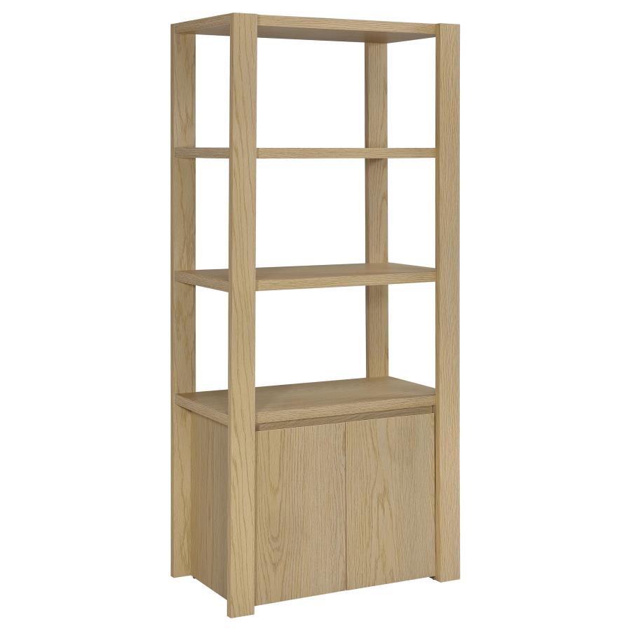 Laurelton 3-piece Entertainment Center TV Stand Light Oak - 708222-SET