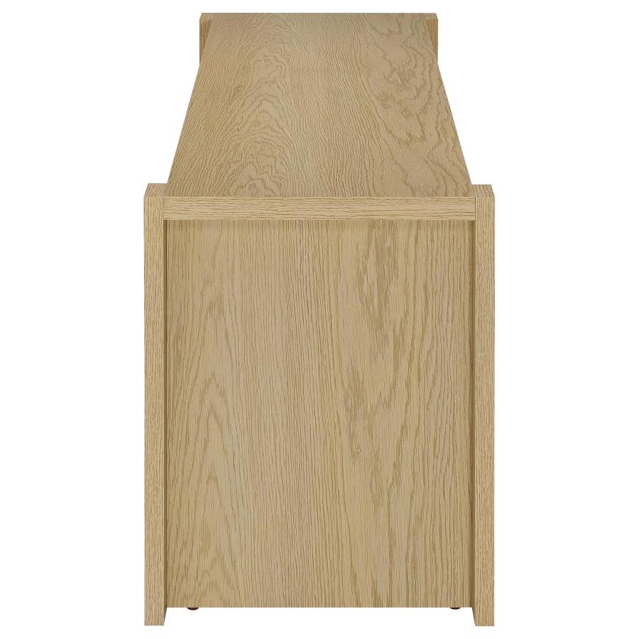 Laurelton 60-inch 2-door TV Stand Media Console Light Oak - 708222