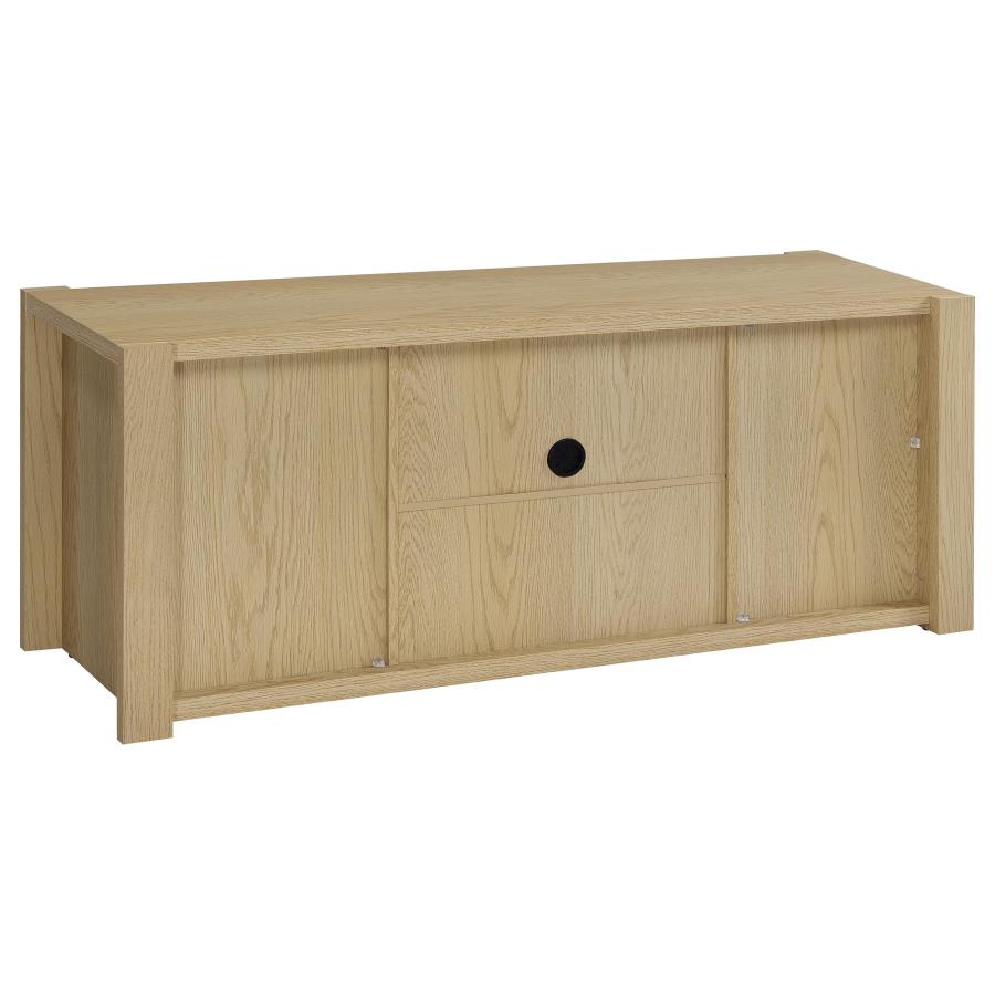 Laurelton 60-inch 2-door TV Stand Media Console Light Oak - 708222