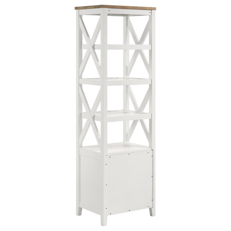 Hollis 3-piece 67-inch TV Stand Entertainment Center White - 708253-SET