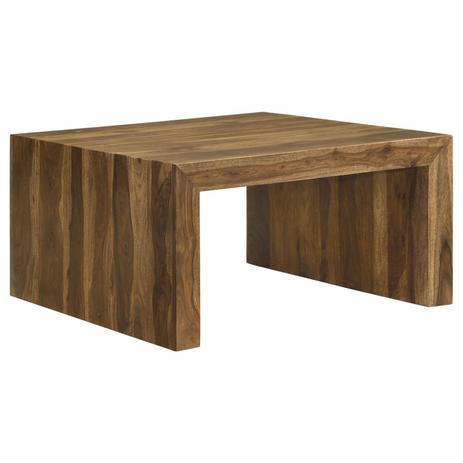 Odilia 3-piece Solid Wood Coffee and End Table Set Auburn - 708418-S3