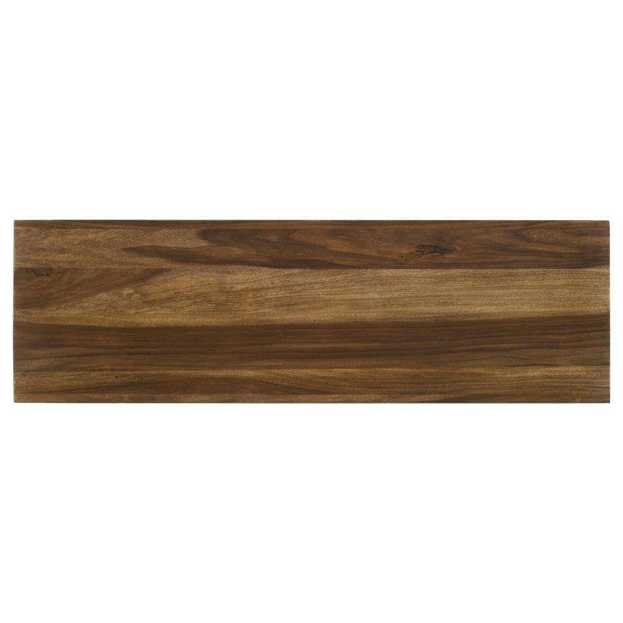 Odilia Rectangular Solid Wood Entryway Console Table Auburn - 708419