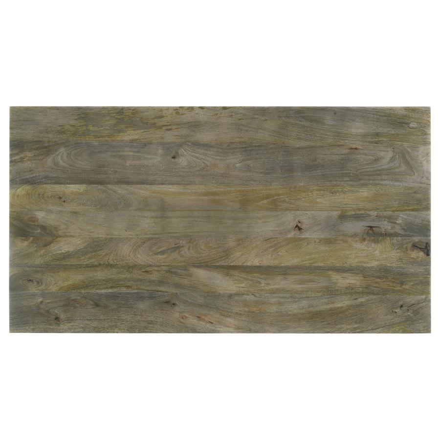 Andando Rectangular Solid Wood Coffee Table Mango Brown - 708498