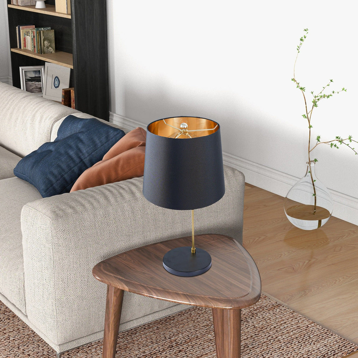 Desk Lamp For Bedside And Table Use - Black