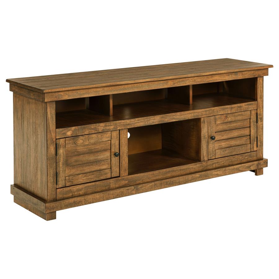 Payne 60-inch TV Stand Media Console Distressed Brown - 710042