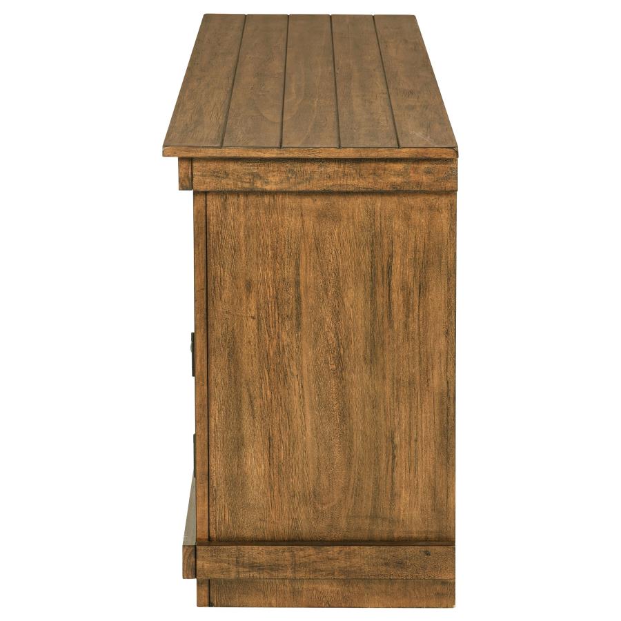Payne 60-inch TV Stand Media Console Distressed Brown - 710042