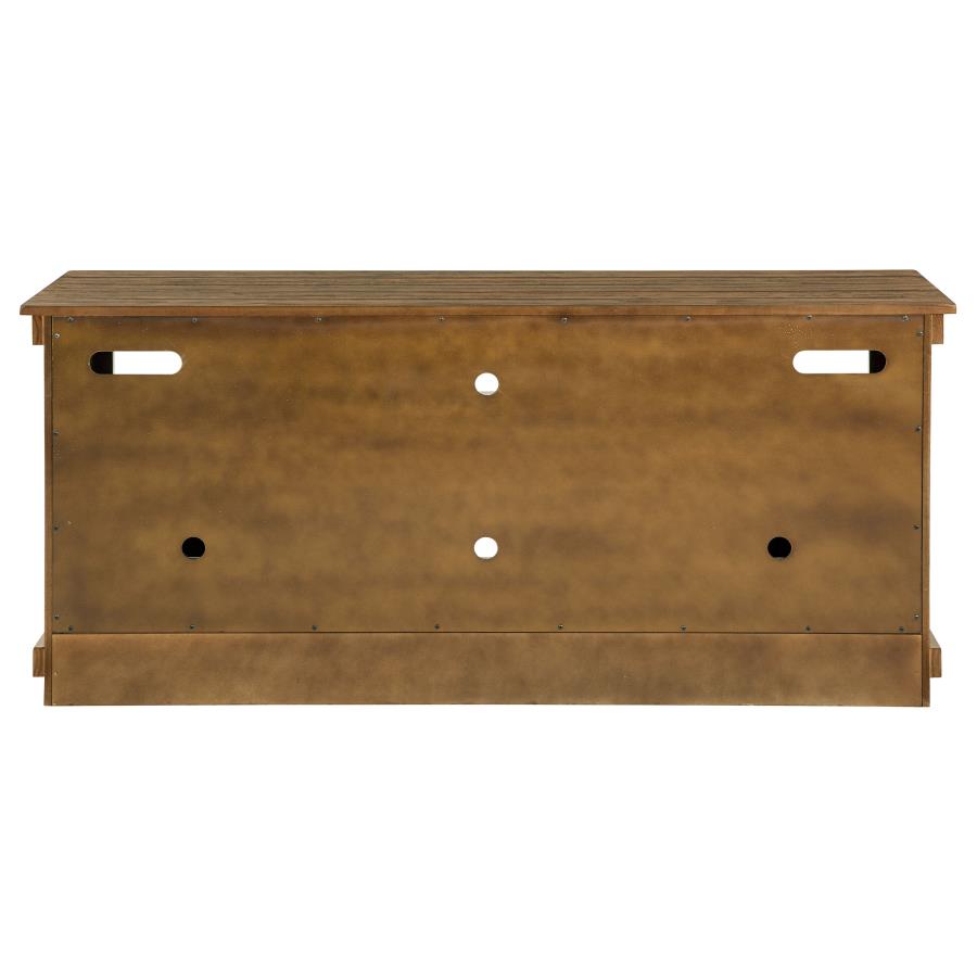 Payne 60-inch TV Stand Media Console Distressed Brown - 710042