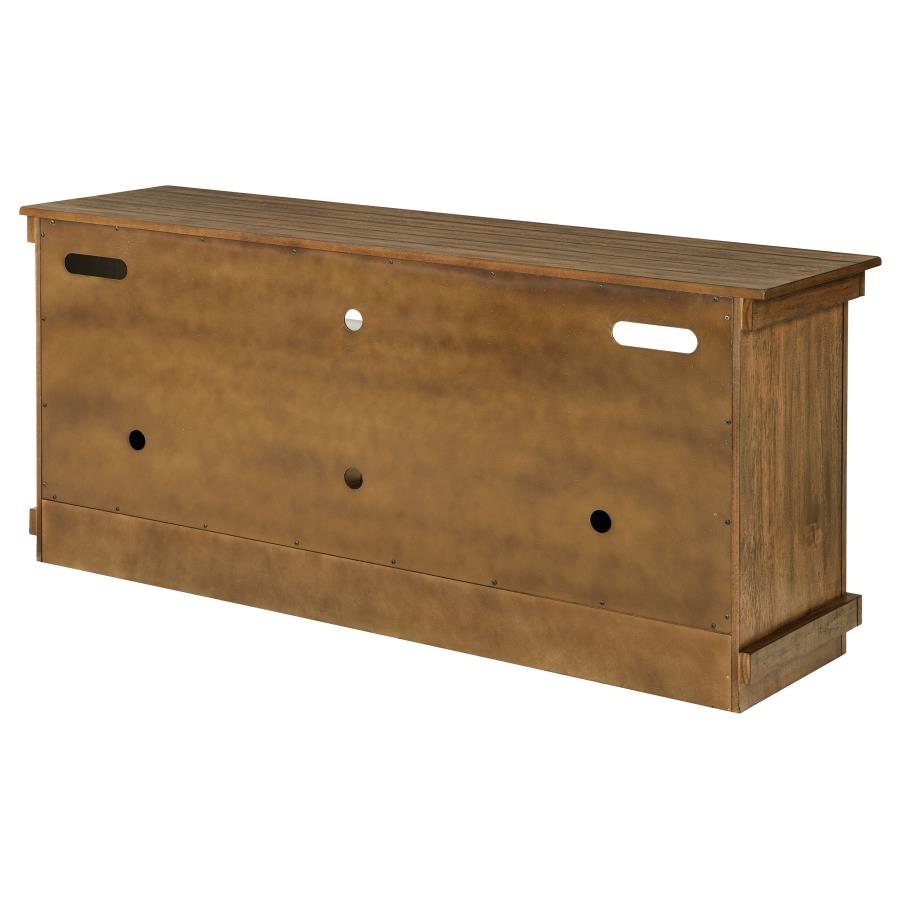 Payne 60-inch TV Stand Media Console Distressed Brown - 710042