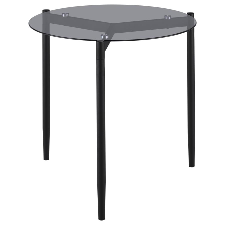 Rosalie 3-piece Round Coffee and End Table Set Grey - 710168-S3