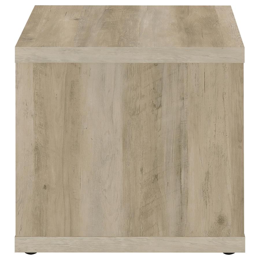Frisco 2-piece Coffee and End Table Set Distressed Pine - 710518-S2