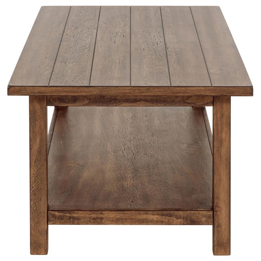 Payne 2-piece Coffee and End Table Set Distressed Brown - 710548-S2A