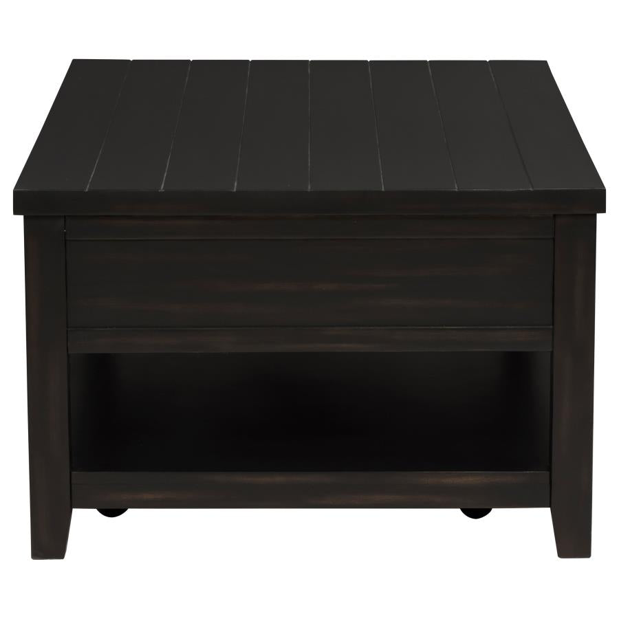 Concord 2-drawer Rectangular Coffee Table Distressed Java - 710578