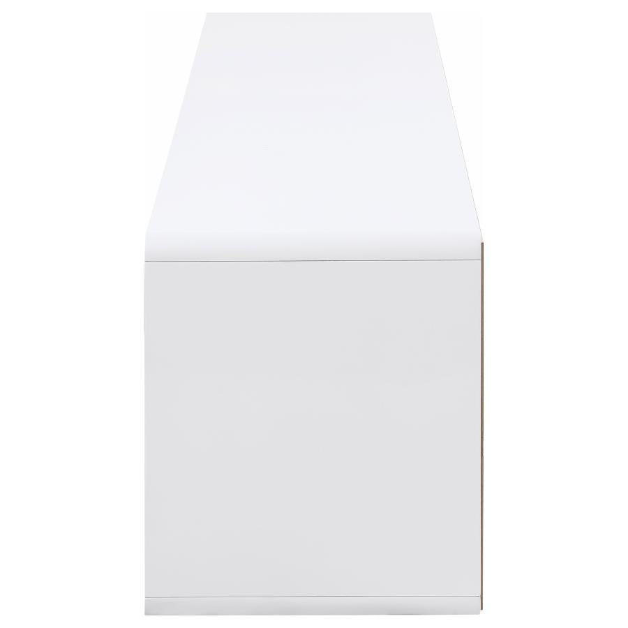 Ellice 71-inch TV Stand Media Console White - 710750