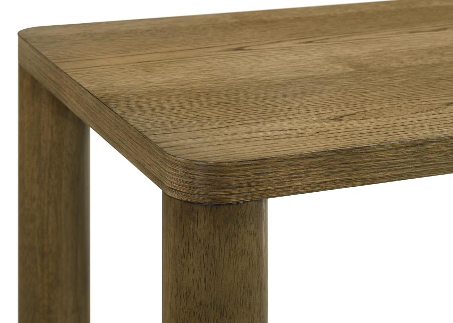 Castlewood 2-piece Cocktail Coffee Table Set Brown Oak - 710858-S2
