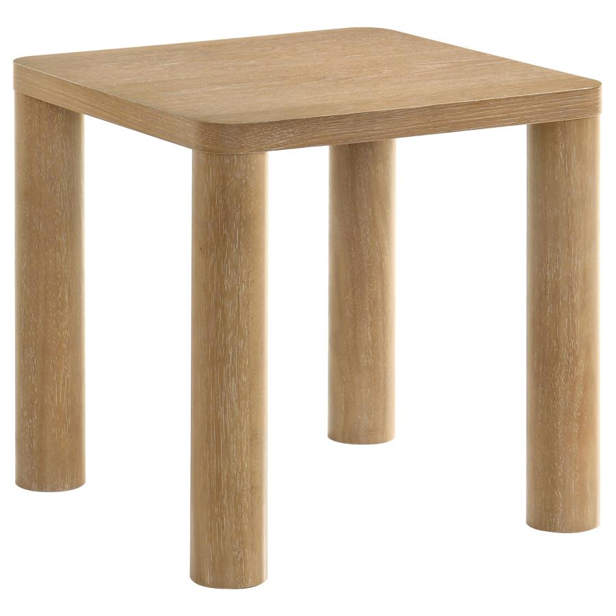 Castlewood 3-piece Cocktail Coffee Table Set Light Oak - 710868-S3